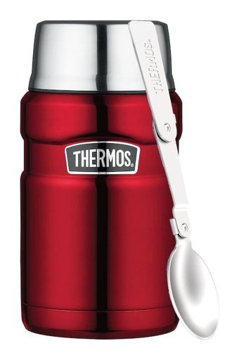 Thermos SK3021 Stainless King SK3021cr Paslanmaz Çelik 700 ml Outdoor Yemek Termos Kırmızı