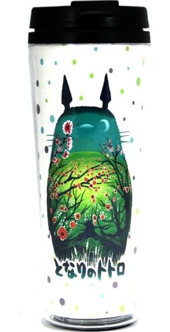 Modaroma Totoro Plastik 380 ml Bardak Termos Çok Renkli