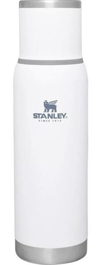 Stanley Adventure Paslanmaz Çelik 1 lt Outdoor Matara Termos Beyaz