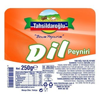 Tahsildaroğlu Dil İnek Peyniri 250 gr