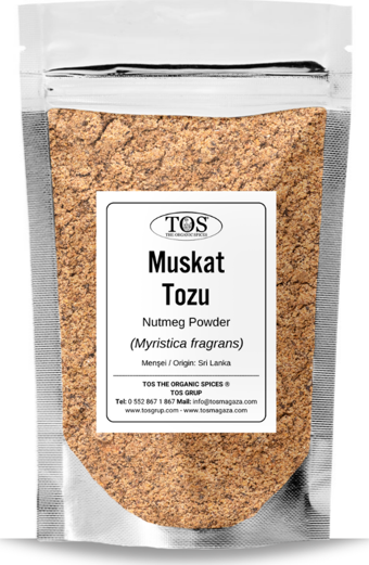 Tos The Organic Spices Toz Muskat 50 gr