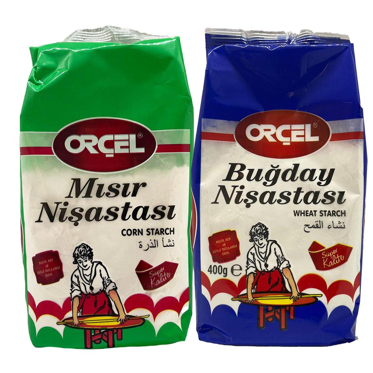 Orçel Buğday-Mısır Nişastası 400 gr