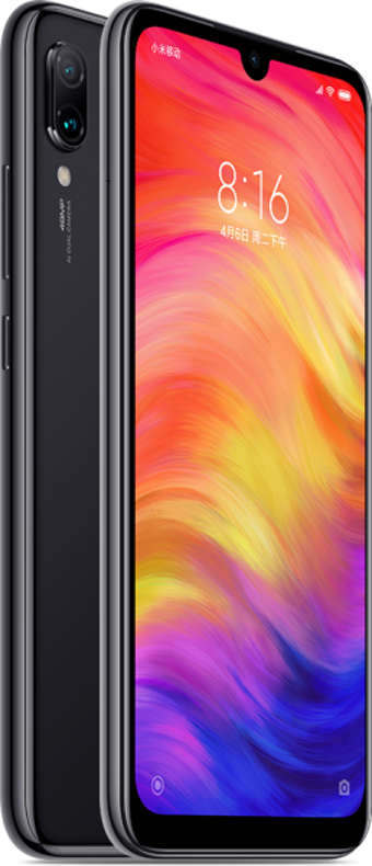 Xiaomi Redmi Note 7 32 GB Hafıza 3 GB Ram 6.3 inç 48 MP Çift Hatlı IPS LCD Ekran Android Akıllı Cep Telefonu Siyah