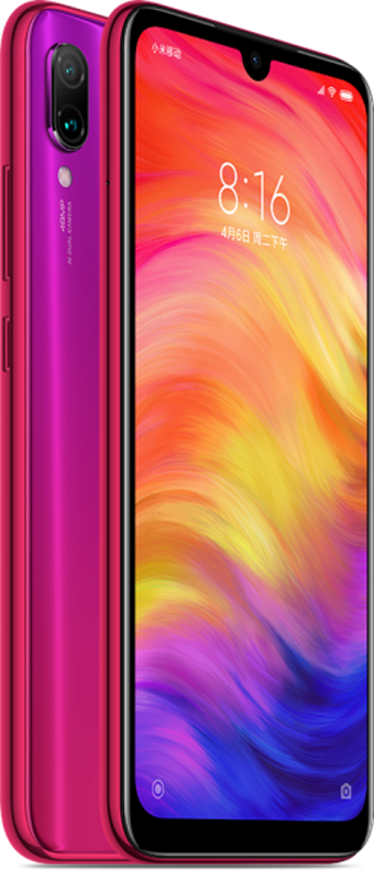 Xiaomi Redmi Note 7 128 GB Hafıza 4 GB Ram 6.3 inç 48 MP Çift Hatlı IPS LCD Ekran Android Akıllı Cep Telefonu Kırmızı