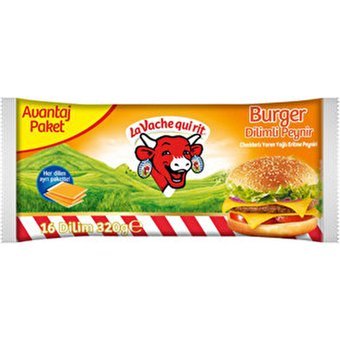 Lavache Quirit Dilimli Cheddar İnek Peyniri 320 gr