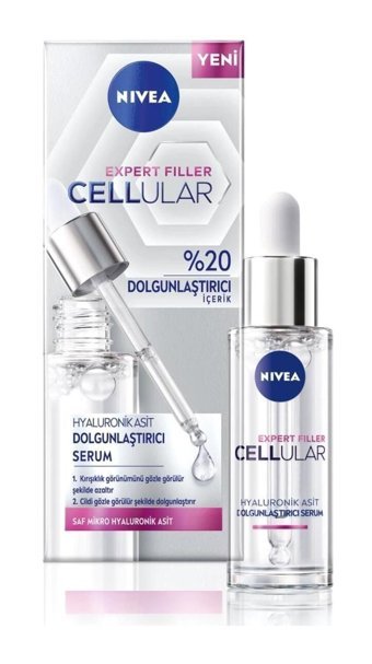 Nivea Intense C Vitaminli Yüz Dolgunlaştıran Canlandırıcı Sıkılaştırıcı Jel Yüz Serumu 30 ml