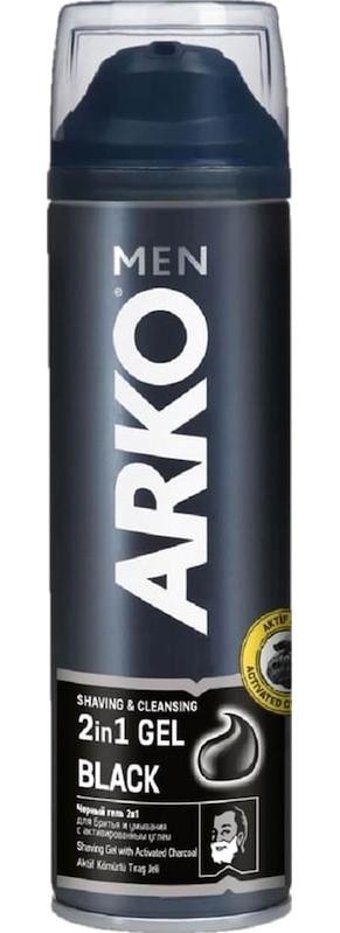 Arko Men Black Hassas Ciltler İçin Tıraş Köpüğü 200 ml