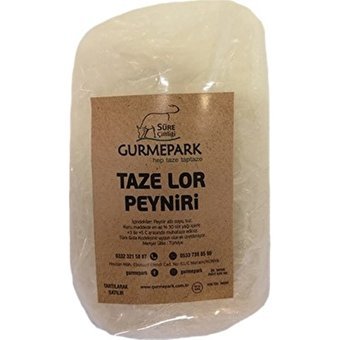 Gurmepark Balıkesir Tuzsuz Lor İnek Peyniri 250 gr