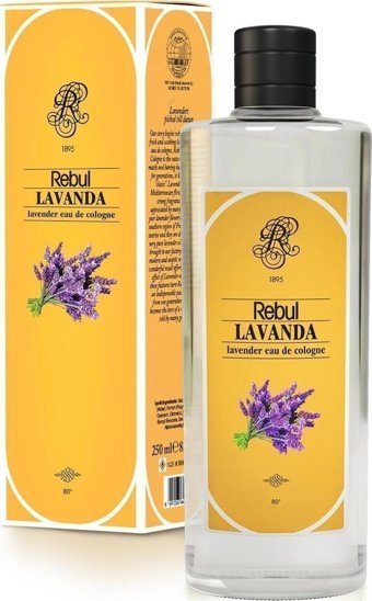 Rebul Lavanta Cam Şişe Kolonya 4x250 ml