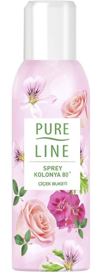 Pure Line Çiçek Buketi Sprey Kolonya 100 ml