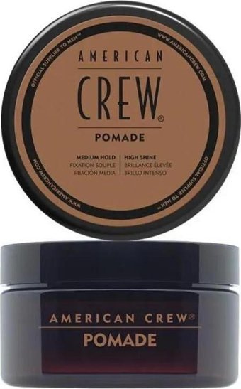 American Crew Pomade Hint Yağı Şekillendirici Kıvırcık Saçlar İçin Durulanmayan Erkek Saç Kremi 85 gr