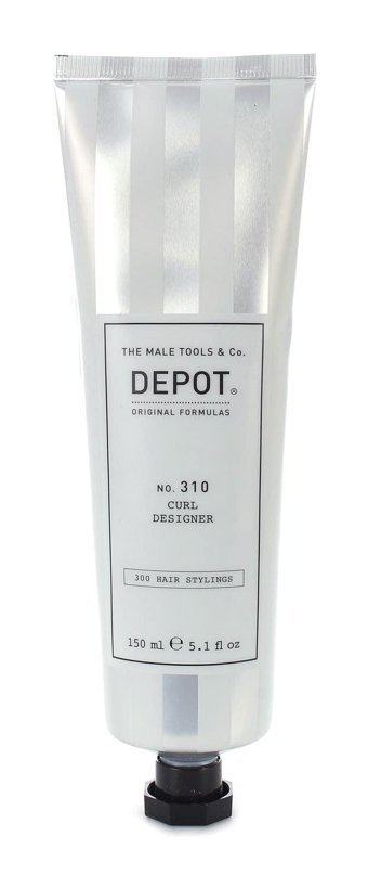 Depot No. 310 Aloe Vera - Siyah Çay Yaprağı Özü Bukle Belirginleştirici Kıvırcık Saçlar İçin Durulanmayan Erkek Saç Kremi 150 ml