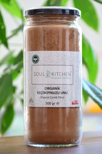 Soul Kitchen Ürünler Organik Keçiboynuzu Unu 300 gr