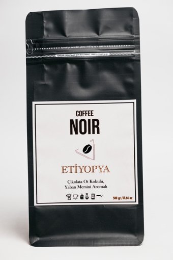 Coffeenoir Etiyopya Premium Öğütülmüş / Çekirdek Filtre Kahve 500 Gr.