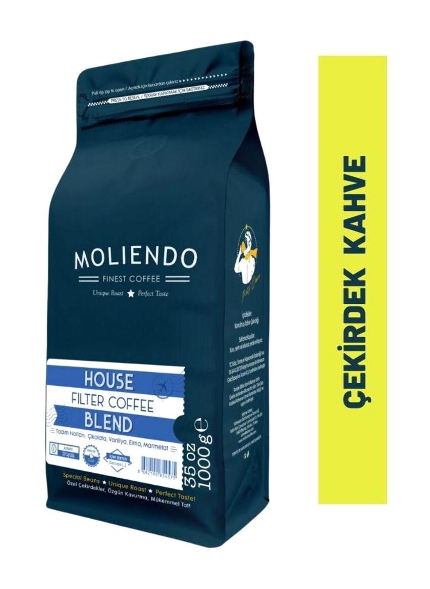 Moliendo House Blend Filtre Kahve ( Çekirdek Kahve ) 1000 G.