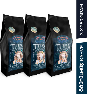 A Roasting Lab Titan Çekirdek Filtre Kahve 3x250 Gr