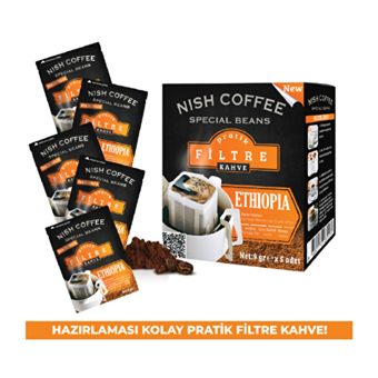 Nish Coffee Ethiopia Pratik Filtre Kahve 5x9 Gr