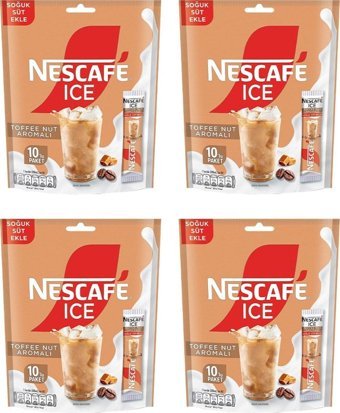 Nescafe Ice 40 Adet Toffee Nut Hazır Kahve