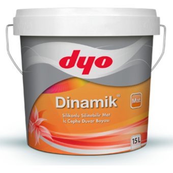 Dyo 5664 Su Bazlı Silikonlu Soft Mat İç Cephe Boyası 15 lt Romantik