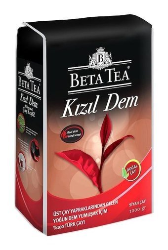 Beta Tea Kızıl Dem Siyah Dökme Çay 6 x 1 KG