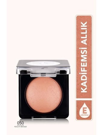 Flormar 050 Peachy Bronze Işıltılı Toz Allık