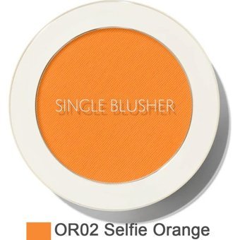 The Saem Single Selfie Orange Işıltılı Toz Allık