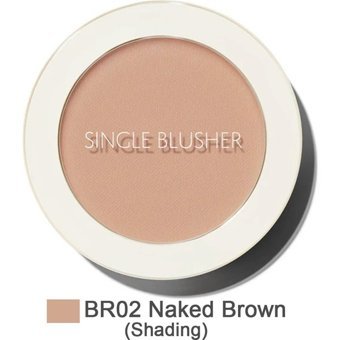 The Saem Single Naked Brown Işıltılı Toz Allık