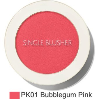 The Saem Single Bubblegum Pink Işıltılı Toz Allık