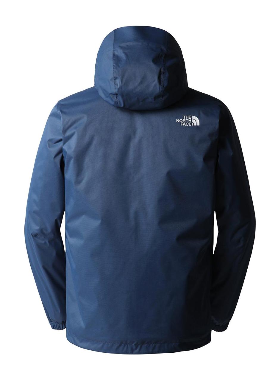 The North Face Quest Softshell Gore Tex Su Geçirmez Fermuarlı Polyester Erkek Outdoor Mont Mavi