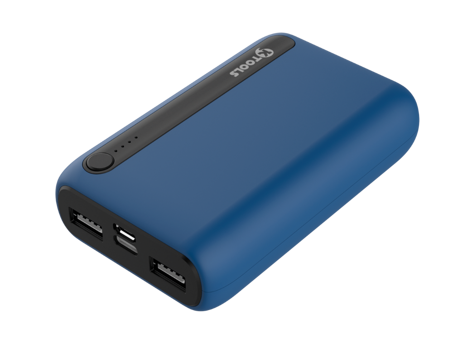 Ktools Boost 10000 mAh USB Type C Çoklu Bağlantı Powerbank Mavi