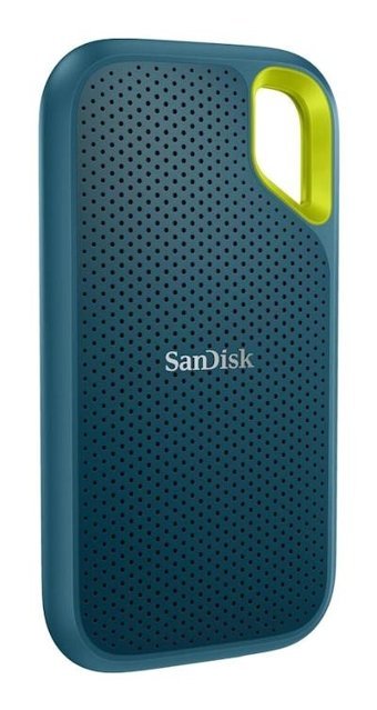 Sandisk Extreme SDSSDE61-2T00-G25M 2 TB USB Type C USB 3.2 Gen 2 Taşınabilir SSD Lacivert