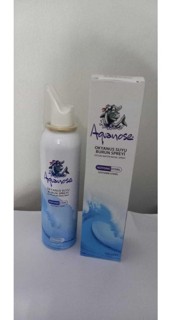 Aquanose İzotonik Okyanus Suyu Tekli Burun Spreyi 100 Ml