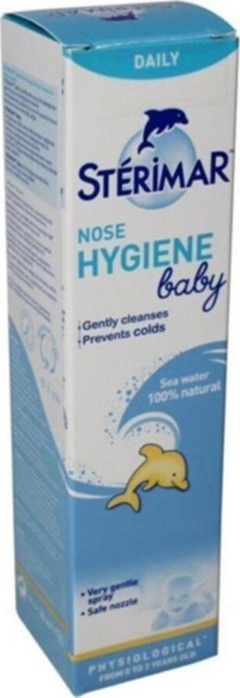 Sterimar Hygiene Baby İzotonik Deniz Suyu Tekli Burun Spreyi 50 Ml