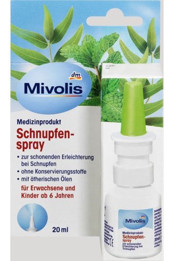 Mivolis Nane Tekli Burun Spreyi 20 Ml