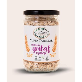 Nature By Me Vegan Glutensiz Sade Yulaf Ezmesi 250 gr