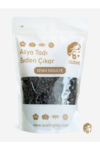 Xushi Gıda Organik Vegan Siyah Fasulye 1 kg