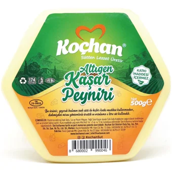 Koçhan Altıgen Kaşar Peyniri 500 gr