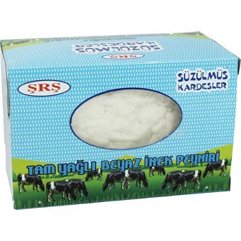 Süzülmüş Kardeşler Orta Sert Beyaz İnek Peyniri 700 gr