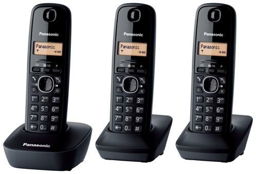 Panasonic KX-TG1613 3 Ahizeli Ekranlı Kablosuz Telsiz Telefon