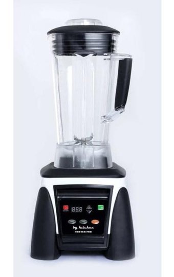 By Kitchen Vortex Pro 1500 ml Cam Buz Kırıcılı Turbo Fonksiyonlu 4 Bıçaklı Tekli Büyük Sürahili Blender Siyah