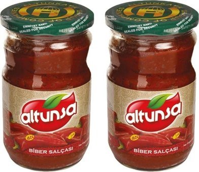 Altunsa Antep Acılı Biber Salçası 2x640 gr