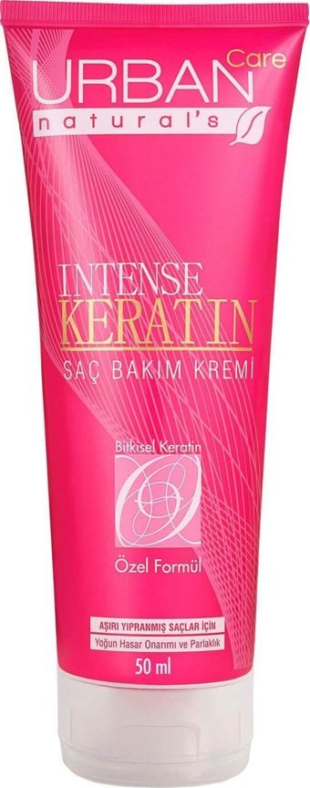 Urban Care Intense Keratin Onarıcı Saç Kremi 50 ml