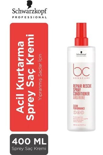 Schwarzkopf Bc Bonacure Repair Rescue Onarıcı Durulanmayan Sıvı Saç Kremi 400 ml