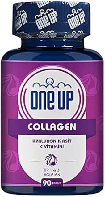 One Up Hyaluronic Tablet Kolajen 90 Tablet