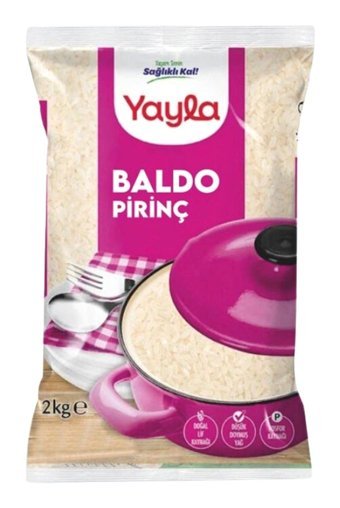 Yayla Baldo Beyaz Pirinç 2 kg