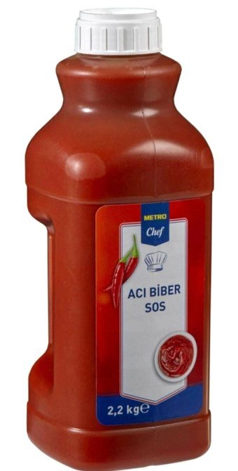 Metro Chef 2.2 kg Red Pepper Acı Sos