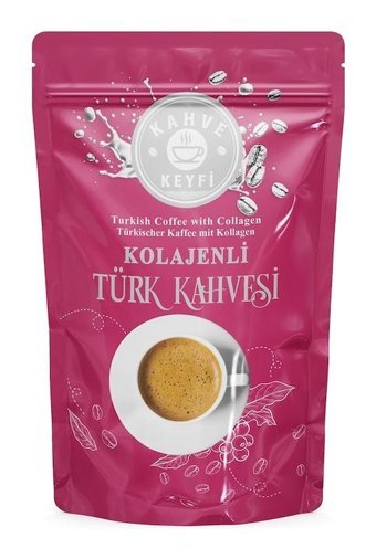 Kahve Keyfi Kolajenli Sade Orta Kavrulmuş Türk Kahvesi 100 gr