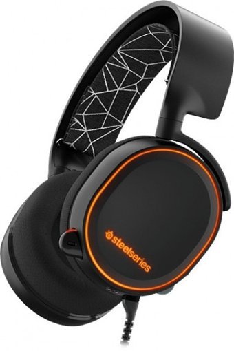 SteelSeries Arctis 5 7.1 Gürültü Önleyici Mikrofonlu Kablolu Kulak Üstü Oyuncu Kulaklığı Siyah