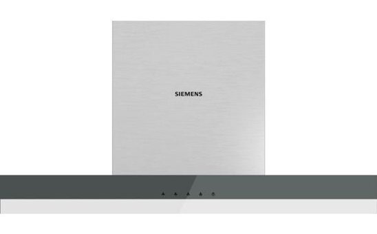 Siemens LC67BBK00T 275 W 650 m³ 60 cm Cam Karbon Filtreli Bacalı Duvar Tipi Davlumbaz Gümüş