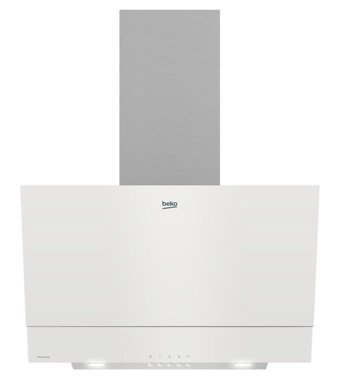 Beko BDE 6050 HB 240 W 400 m³ 60 cm Cam Karbon Filtreli Bacasız Duvar Tipi Davlumbaz Beyaz